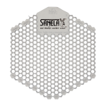 Plastic urinal screen transparent colour - honeysuckle scent