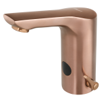 Washbasin mixer, ROSE GOLD MATT, 24 V DC