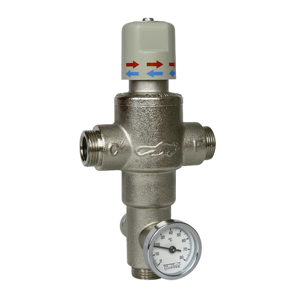 Thermostatic mixing valve 6/4