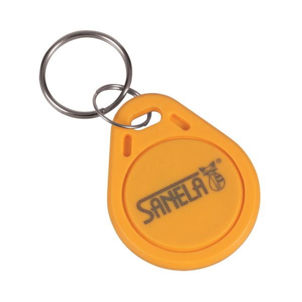 Set of 50 pcs. of RFID tokens for RFID token machines, yellow color