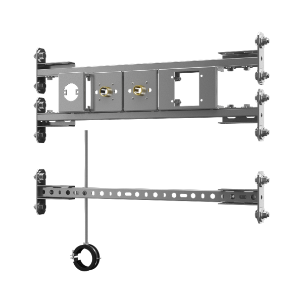 Mounting frame for mounting SLU 42, SLU 43 and SLZN 83