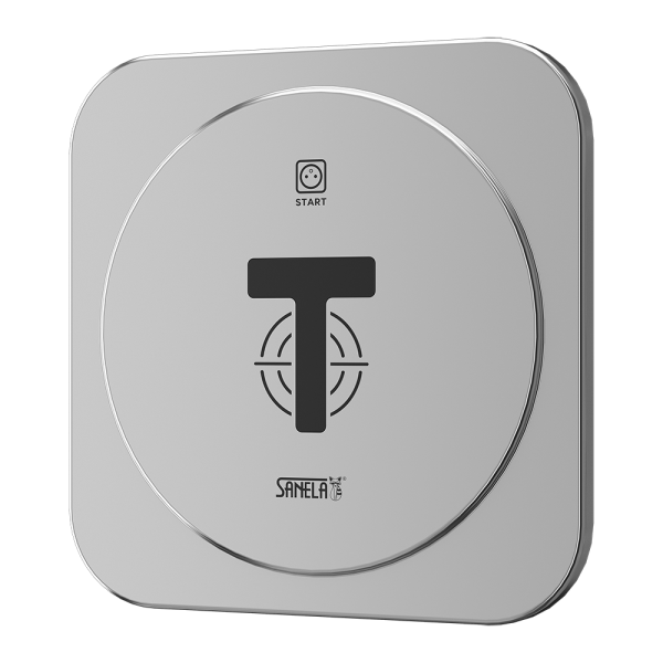Recessed RFID token machine for single-phase appliance 230 V, 24 V DC