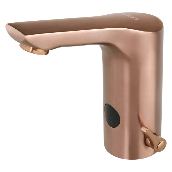 Washbasin mixer, ROSE GOLD MATT, 6 V
